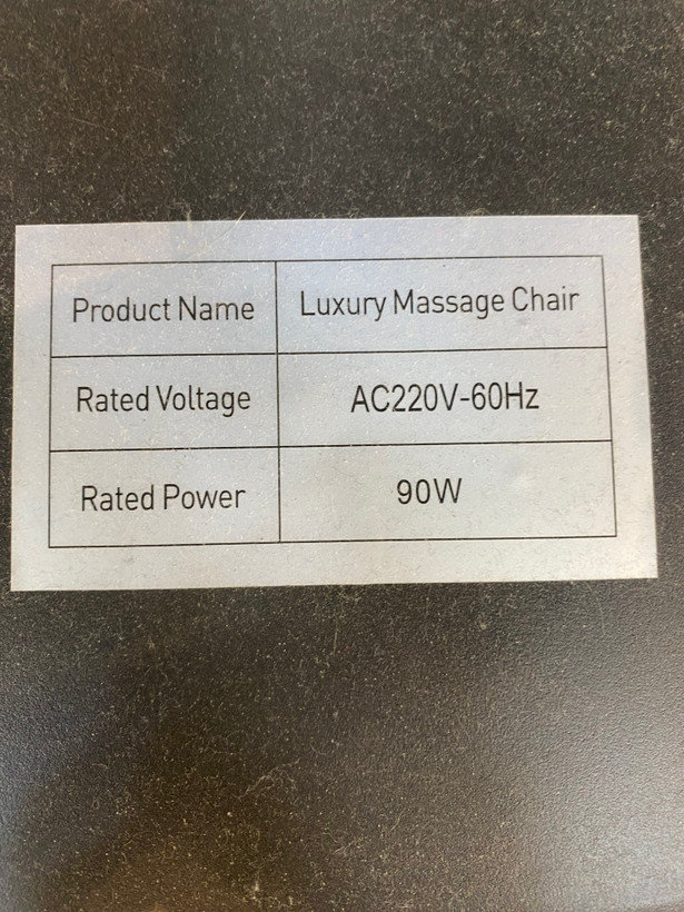 صندلی ماساژ LUXURY MASSAGE CHAIR