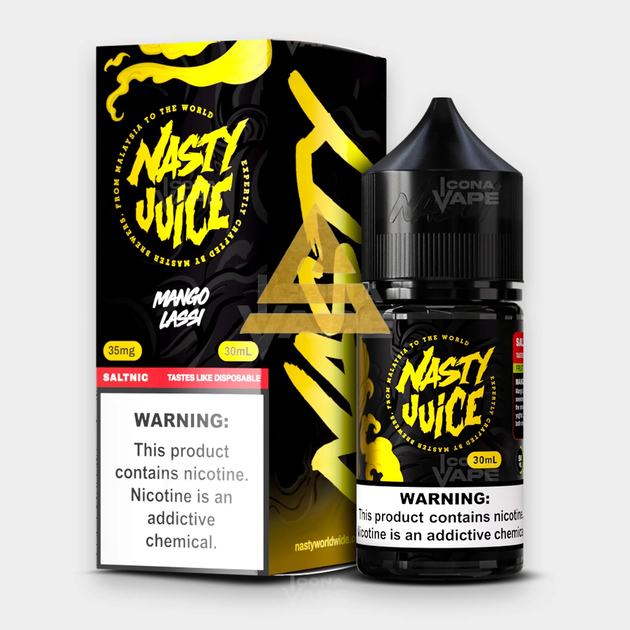 سالت انبه هندی اسموت نستی | Nasty Smooth Mango Lassi