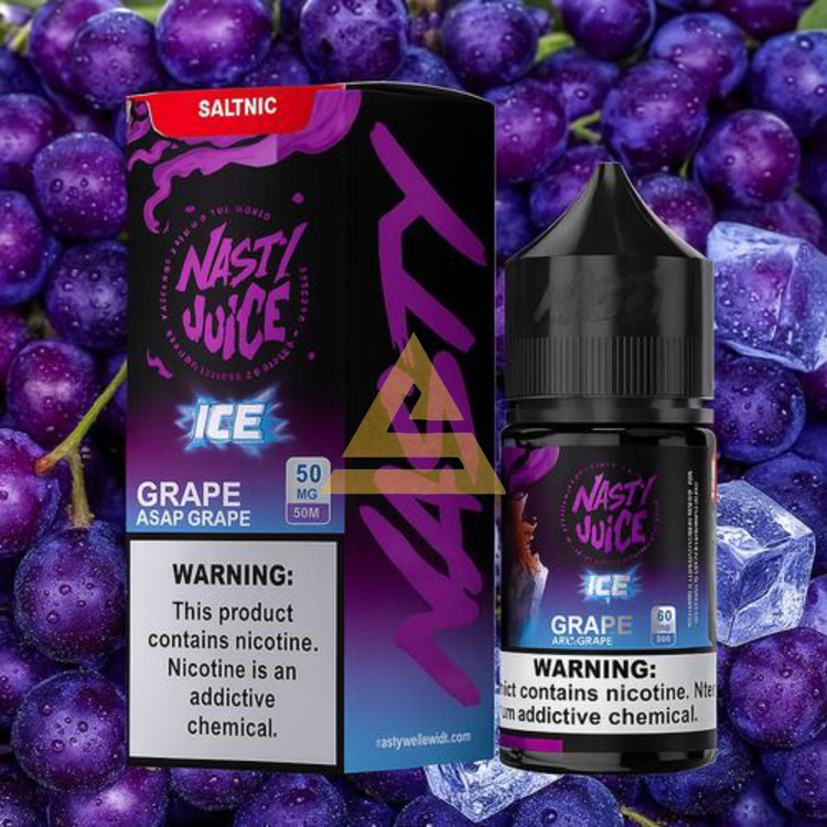 سالت انگور یخ نستی | Nasty SALT GRAPE ICE