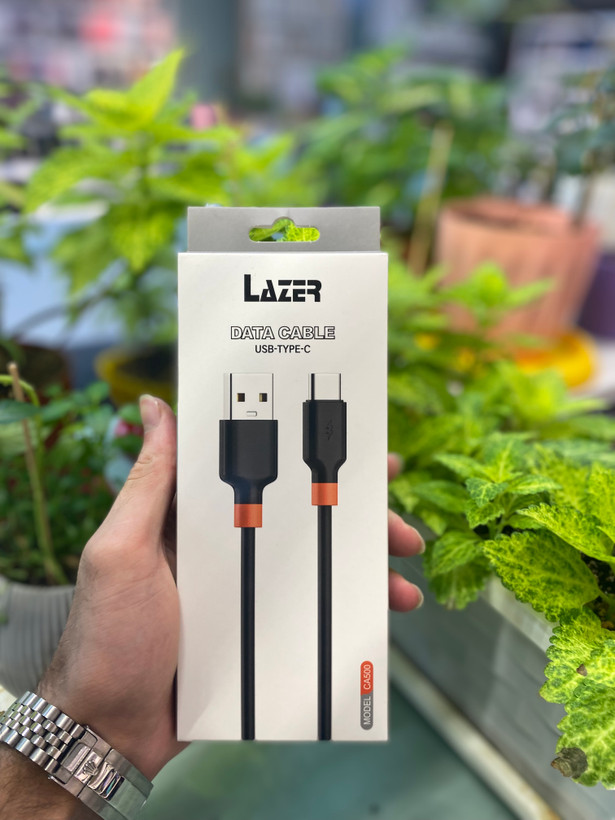 کابل شارژ دیتا تایپ سی LAZER(مدل CA500)