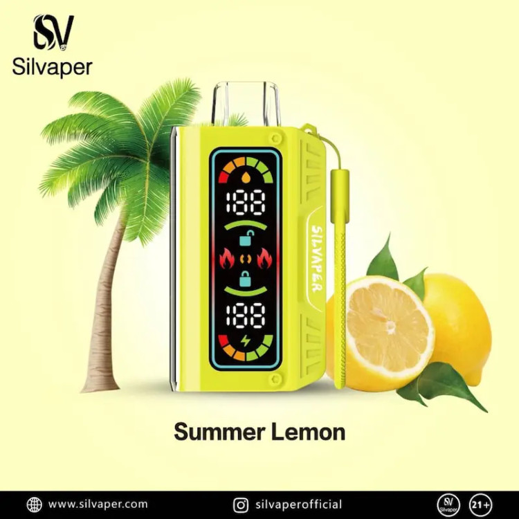 ویپ یکبارمصرف 20000 پاف لیموناد| Silvaper 20000 Puffs