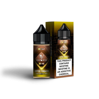 سالت نیکوتین تنباکو قهوه کمپانی ویپور 10 | VAPOR10 Nicotin Salt COFFEE TOBACCO