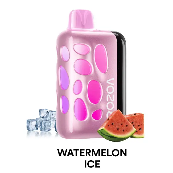 پاد یکبار مصرف وزول ریو ۴۰۰۰۰ پاف هندوانه یخ Vozol Rave 40000P Watermelon Ice