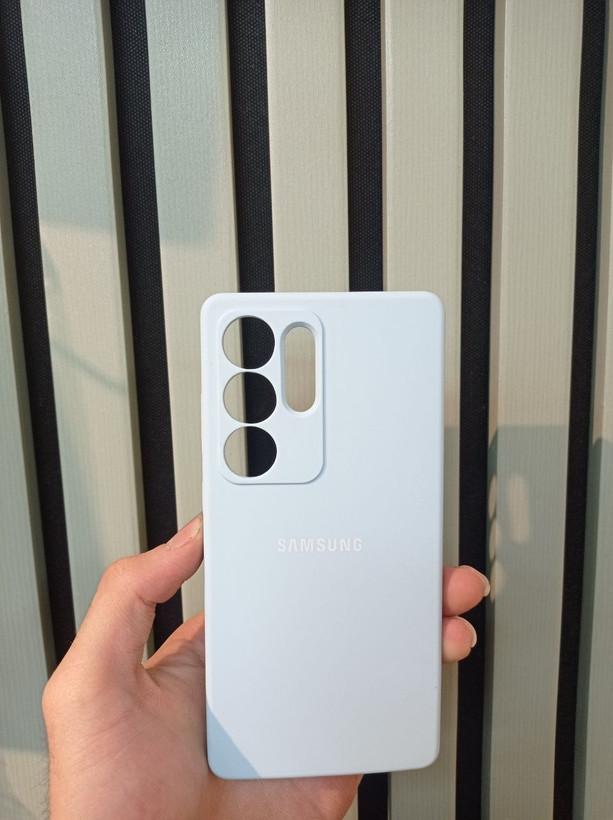 کاور مدل سیلیکونی اصلی مناسب برای گوشی موبایل سامسونگ Galaxy S25 ULTRA