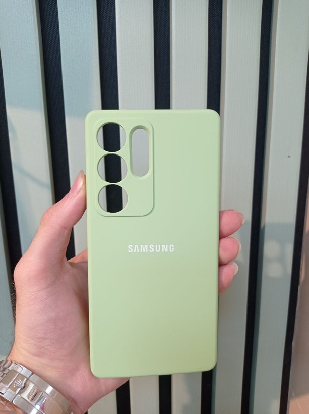 کاور مدل سیلیکونی اصلی مناسب برای گوشی موبایل سامسونگ Galaxy S25 ULTRA