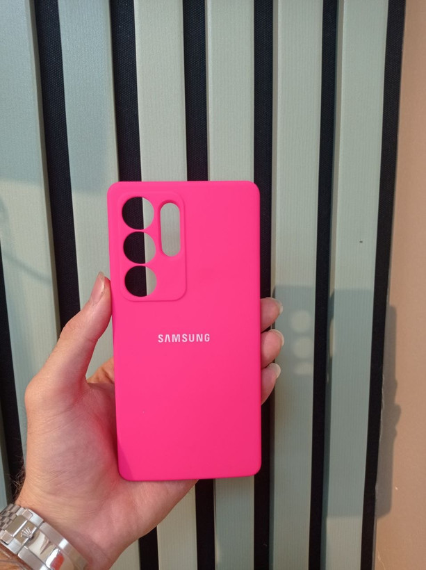 کاور مدل سیلیکونی اصلی مناسب برای گوشی موبایل سامسونگ Galaxy S25 ULTRA