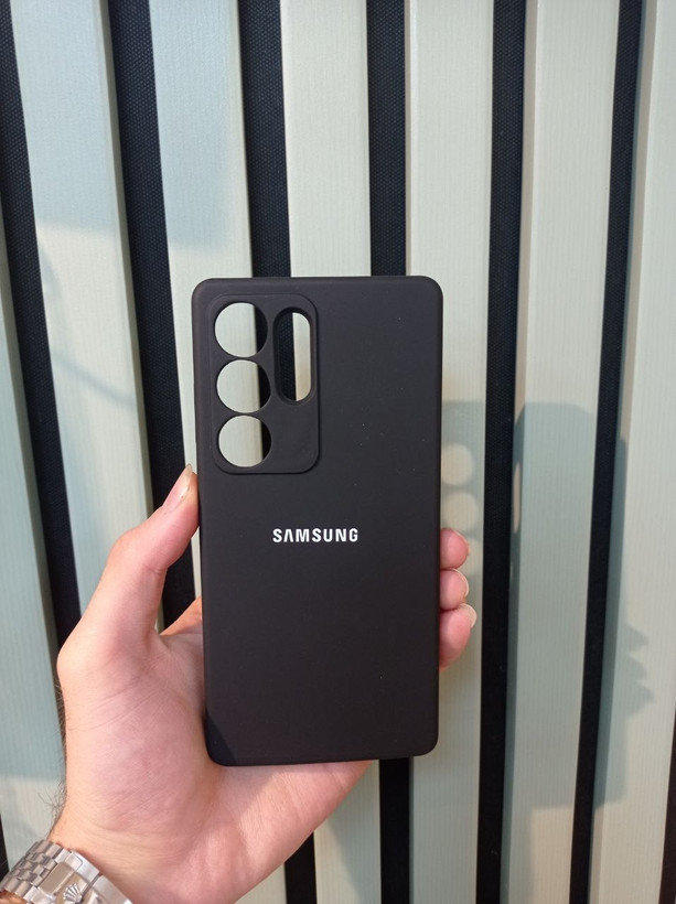 کاور مدل سیلیکونی اصلی مناسب برای گوشی موبایل سامسونگ Galaxy S25 ULTRA