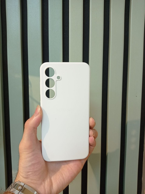 کاور مدل سیلیکونی اصلی مناسب برای گوشی موبایل سامسونگ Galaxy S24FE