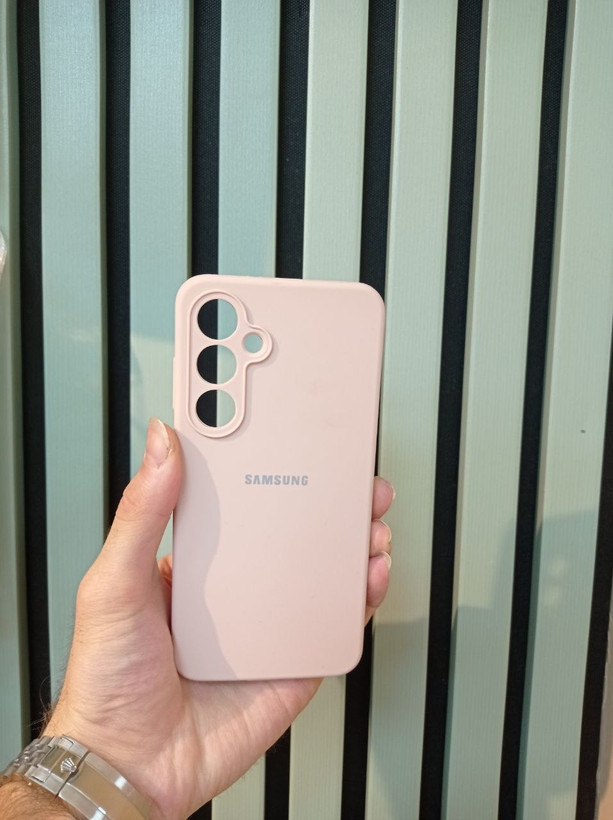 کاور مدل سیلیکونی اصلی مناسب برای گوشی موبایل سامسونگ Galaxy S24FE