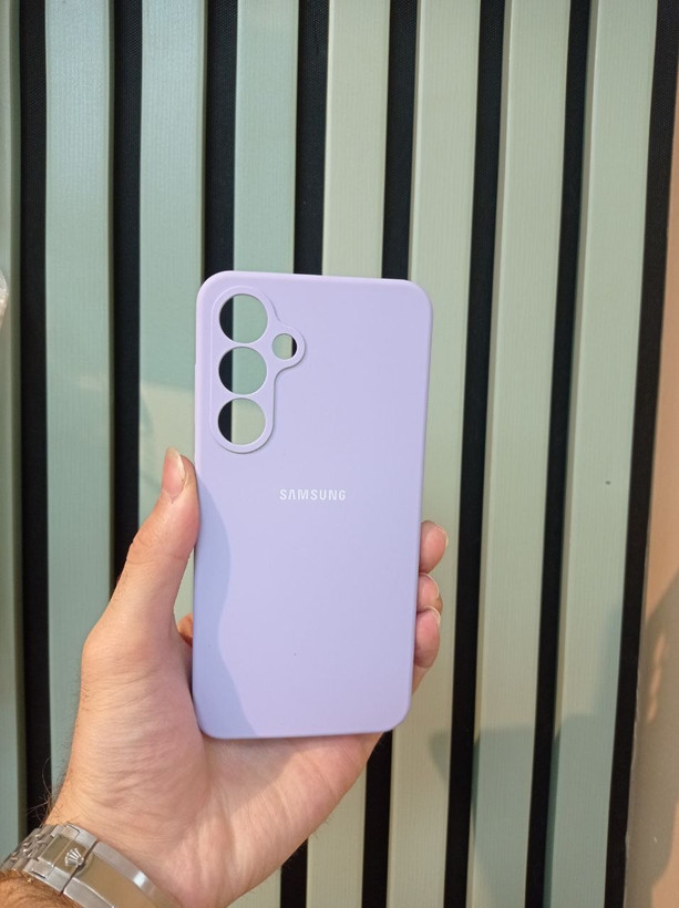 کاور مدل سیلیکونی اصلی مناسب برای گوشی موبایل سامسونگ Galaxy S24FE