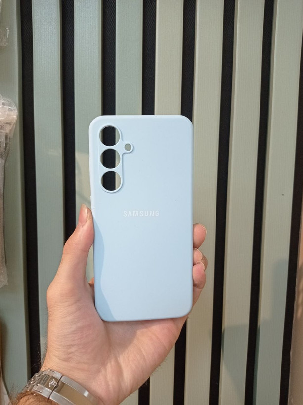 کاور مدل سیلیکونی اصلی مناسب برای گوشی موبایل سامسونگ Galaxy S24FE