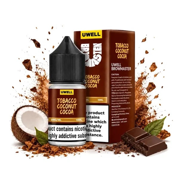 سالت تنباکو شکلات نارگیل یوول | Uwell Tobacco Coconut Cocoa Salt