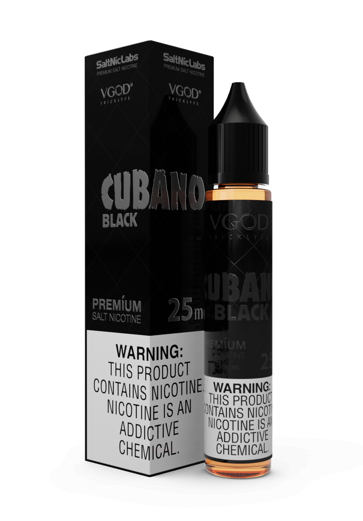 سالت کوبانو بلک ویگاد VGOD Cubano Black