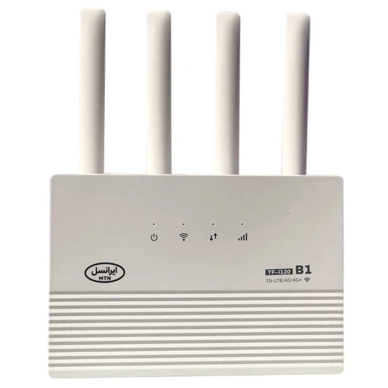 مودم روتر 4G ایرانسل مدل TF-i120 B1( همراه اینترنت 50گیگ+سیمکارت )
