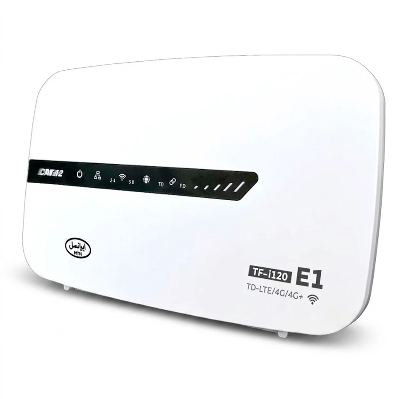 مودم 4G ایرانسل مدل TF-i120 E1  (همراه اینترنت 50گیگ + سیمکارت)